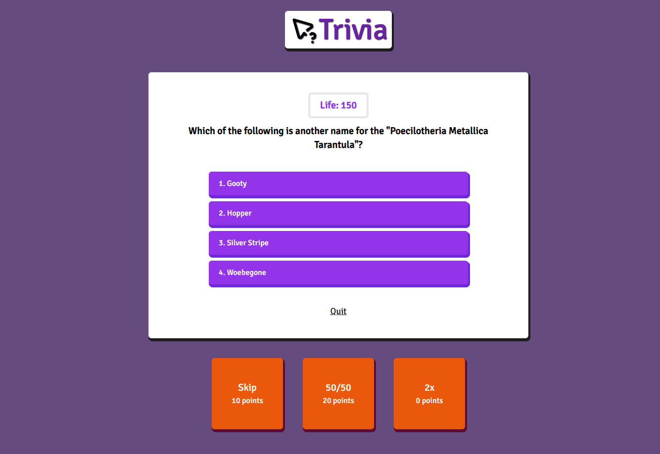 Trivia App